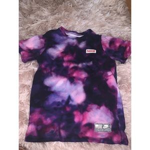 Boys Nike tie dye T-shirt